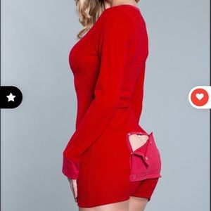 Kelly’s Kloset Red Romper